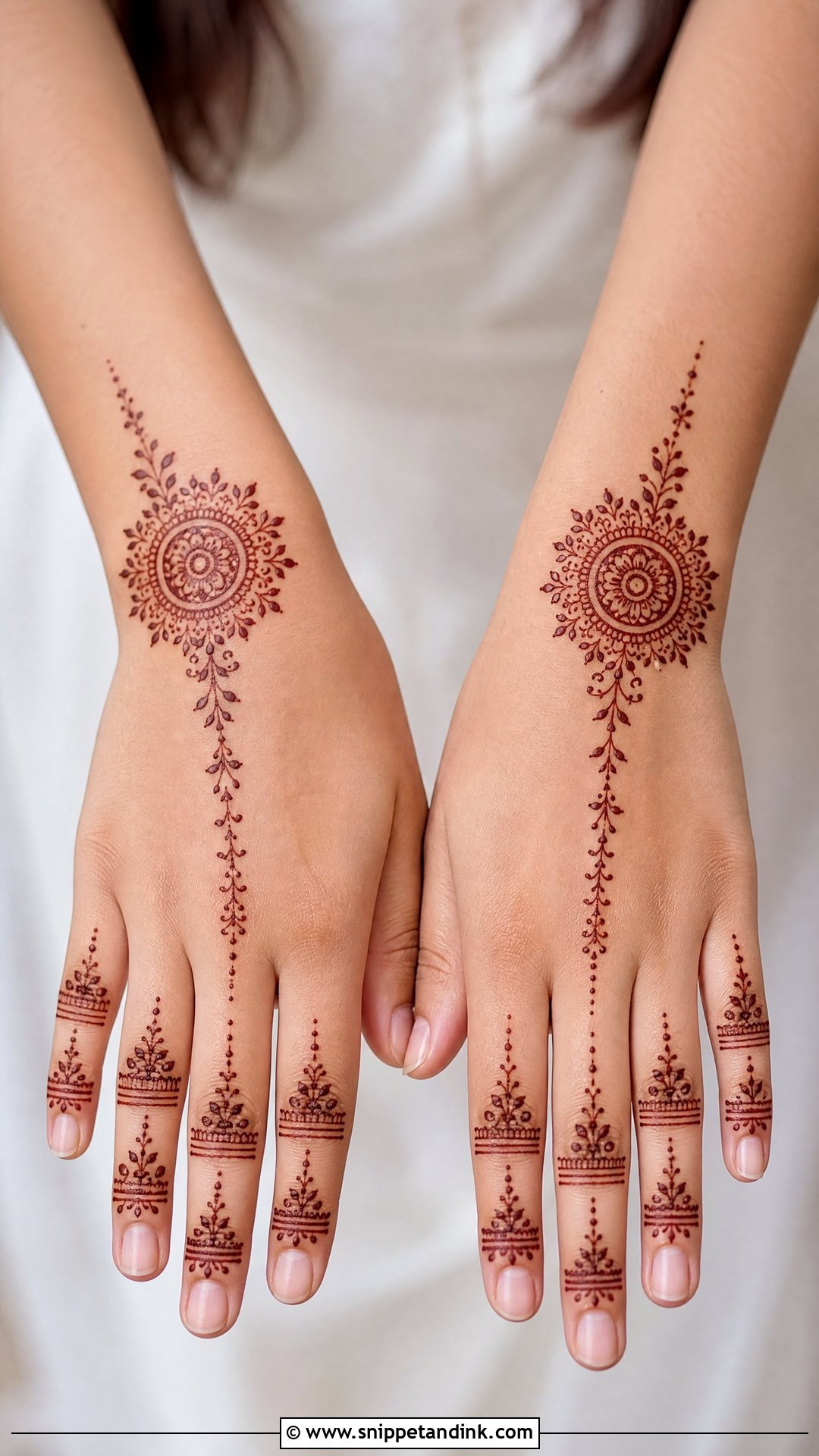 Minimal Mehndi Design For Bridesmaid - Snippet and Ink - 25 Mehndi Designs for Bridesmaid