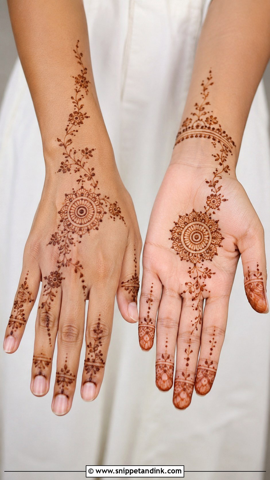 Minimal Mehndi Design For Hands - Snippet and Ink - 35 Mehndi Design Pictures Ideas