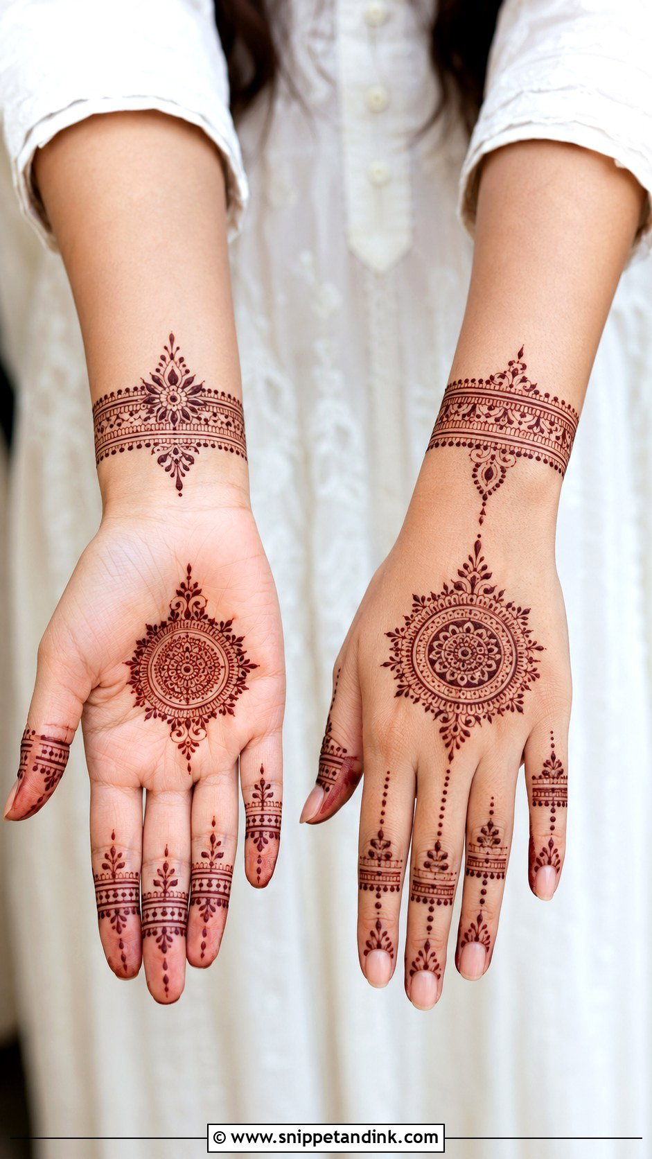 Minimal Mehndi Design For Hands - Snippet and Ink - 35 New Latest Mehndi Design Ideas