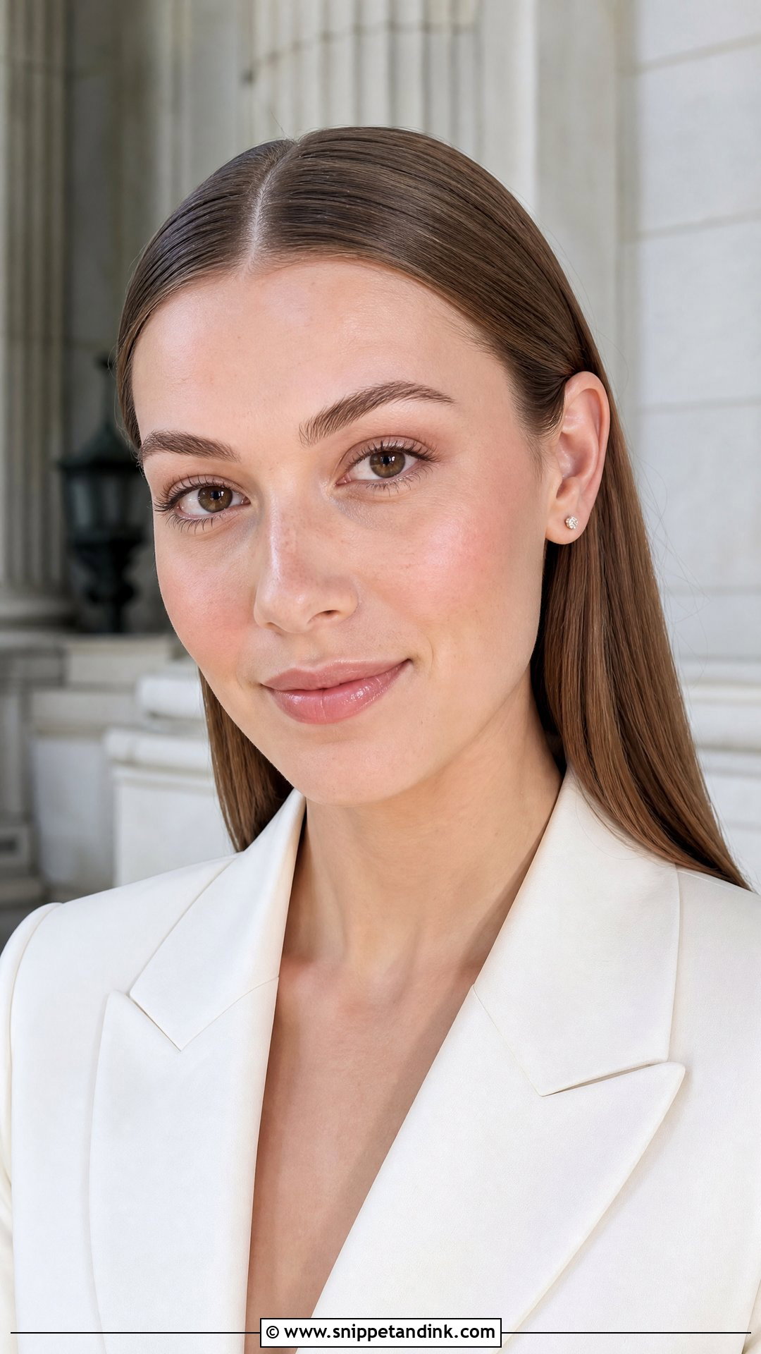 Minimal No Makeup Bride - Snippet and Ink - 20 No Makeup Bride Ideas