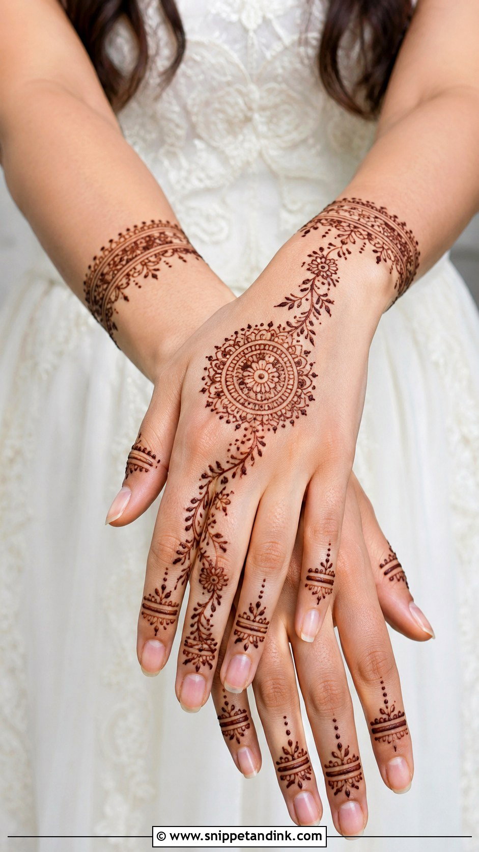 Minimal Roka Mehndi Design - Snippet and Ink - 35 Minimal Mehndi Designs