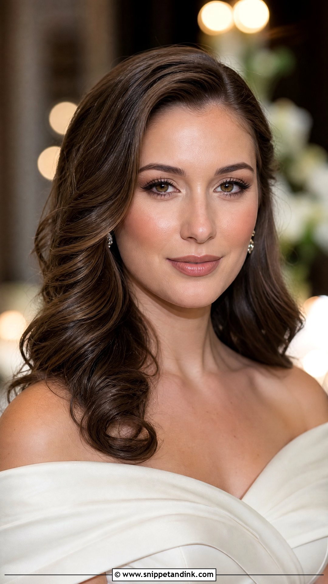 Minimal Soft Glam Wedding Look - Snippet and Ink - 20 No Makeup Look for Wedding Ideas