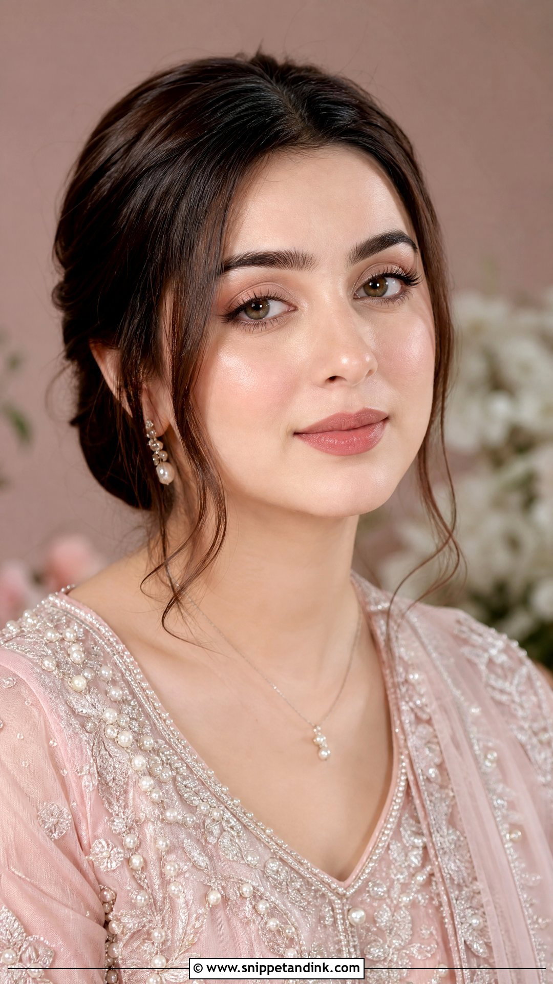 Minimal Walima Bridal Makeup - Snippet and Ink - 20 Pakistani Bridal Walima Makeup Look Ideas