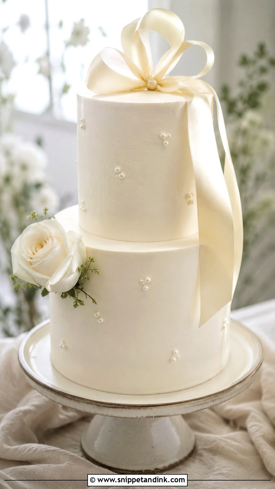Minimal Wedding Cake Photo - Snippet and Ink - 20 Wedding Cake Couple Photos