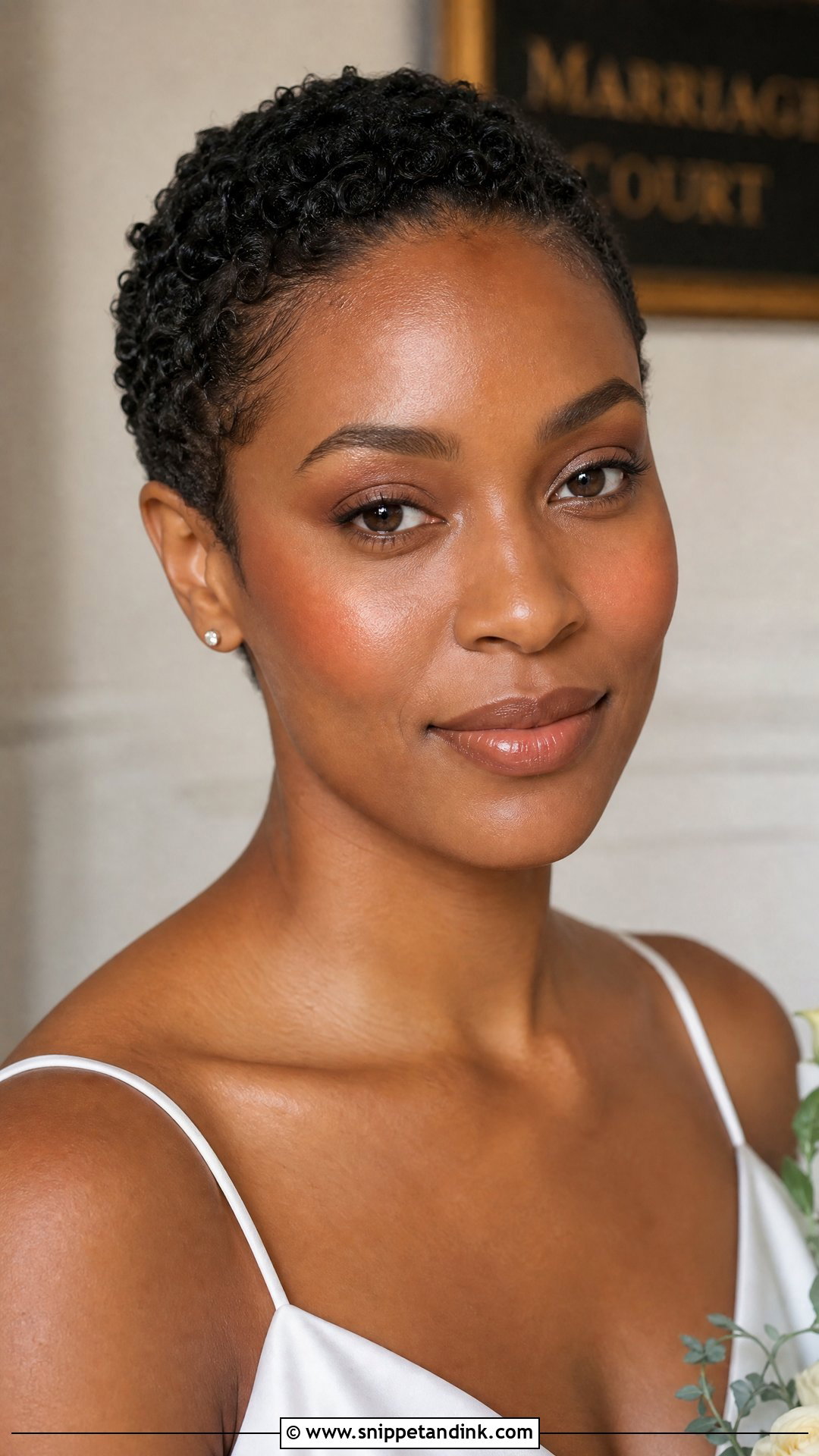 Minimal Wedding Makeup For Black Women - Snippet and Ink - 20 Black Woman Wedding Makeup Ideas