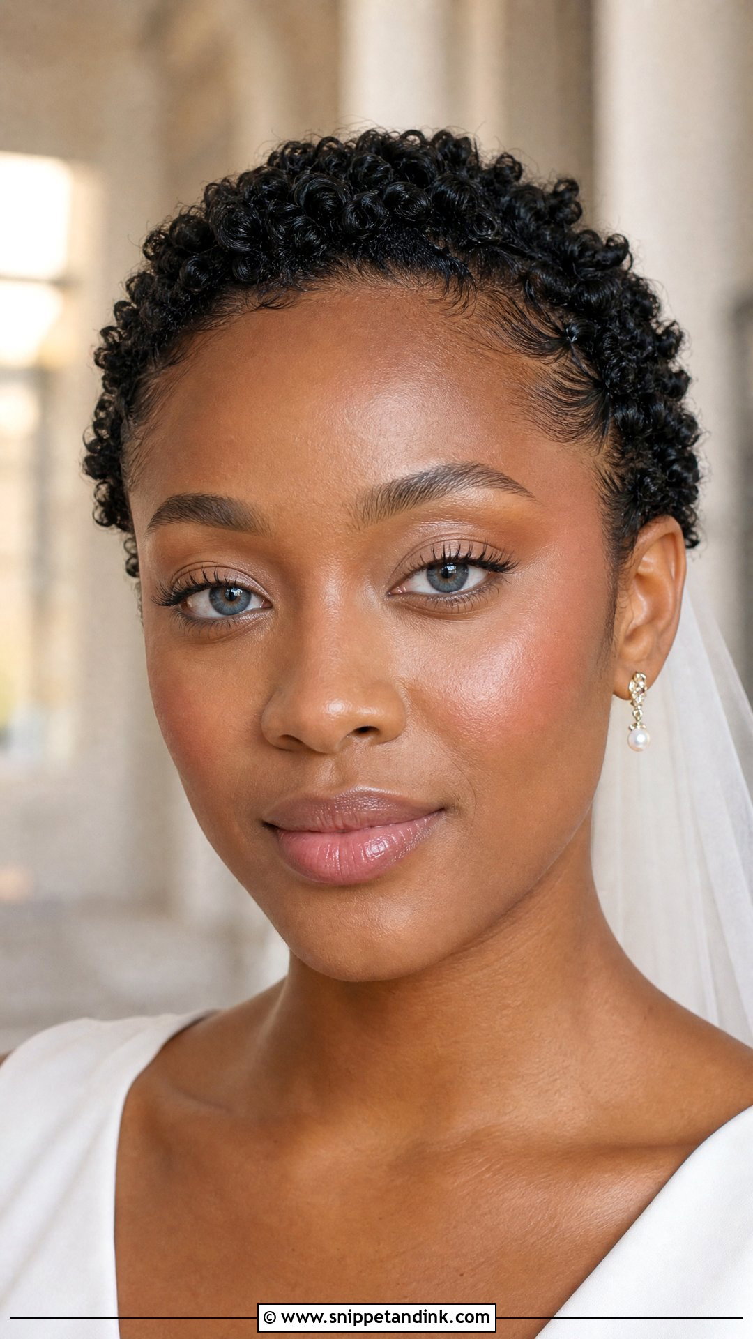 Minimal Wedding Makeup For Blue Eyes - Snippet and Ink - 20 Wedding Makeup Looks for Blue Eyes