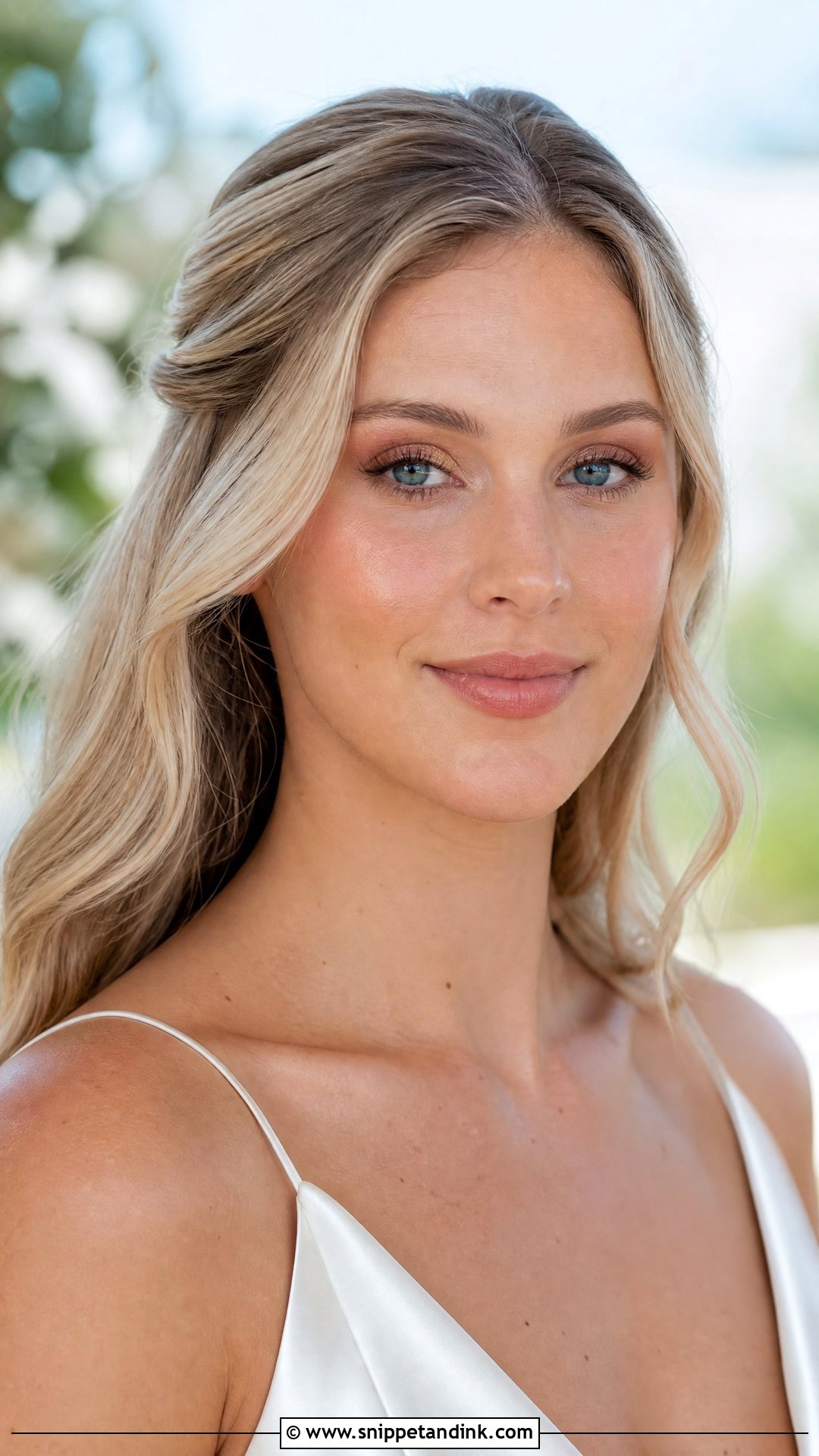 Minimal Wedding Makeup For Blue Eyes - Snippet and Ink - 25 Minimal Wedding Makeup Ideas