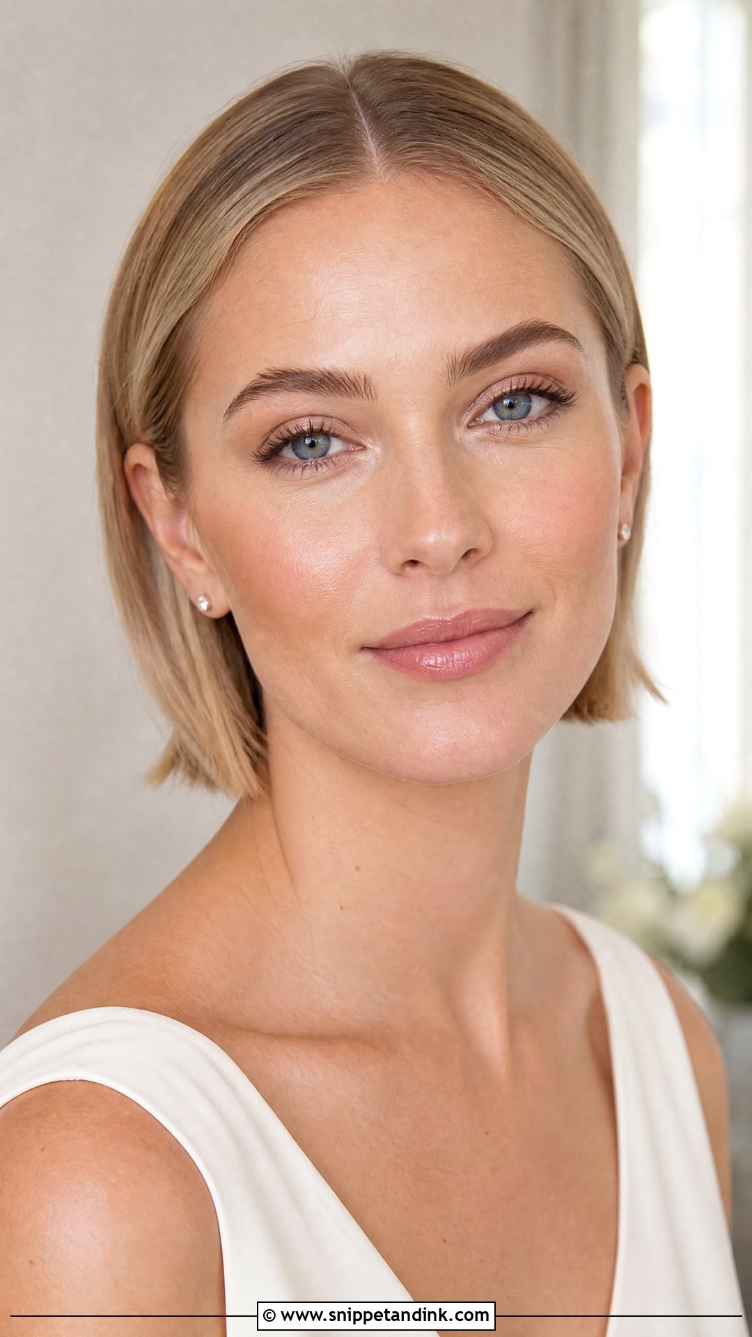 Minimal Wedding Makeup For Blue Eyes - Snippet and Ink - 30 Soft Wedding Makeup for Blue Eyes