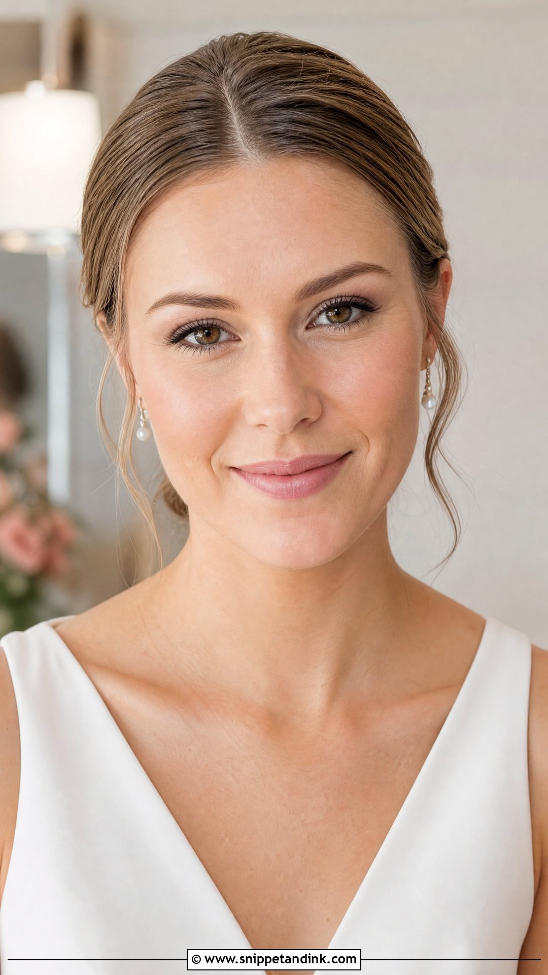 Minimal Wedding Makeup For Brown Eyes - Snippet and Ink - 20 Brown Eye Wedding Makeup Ideas