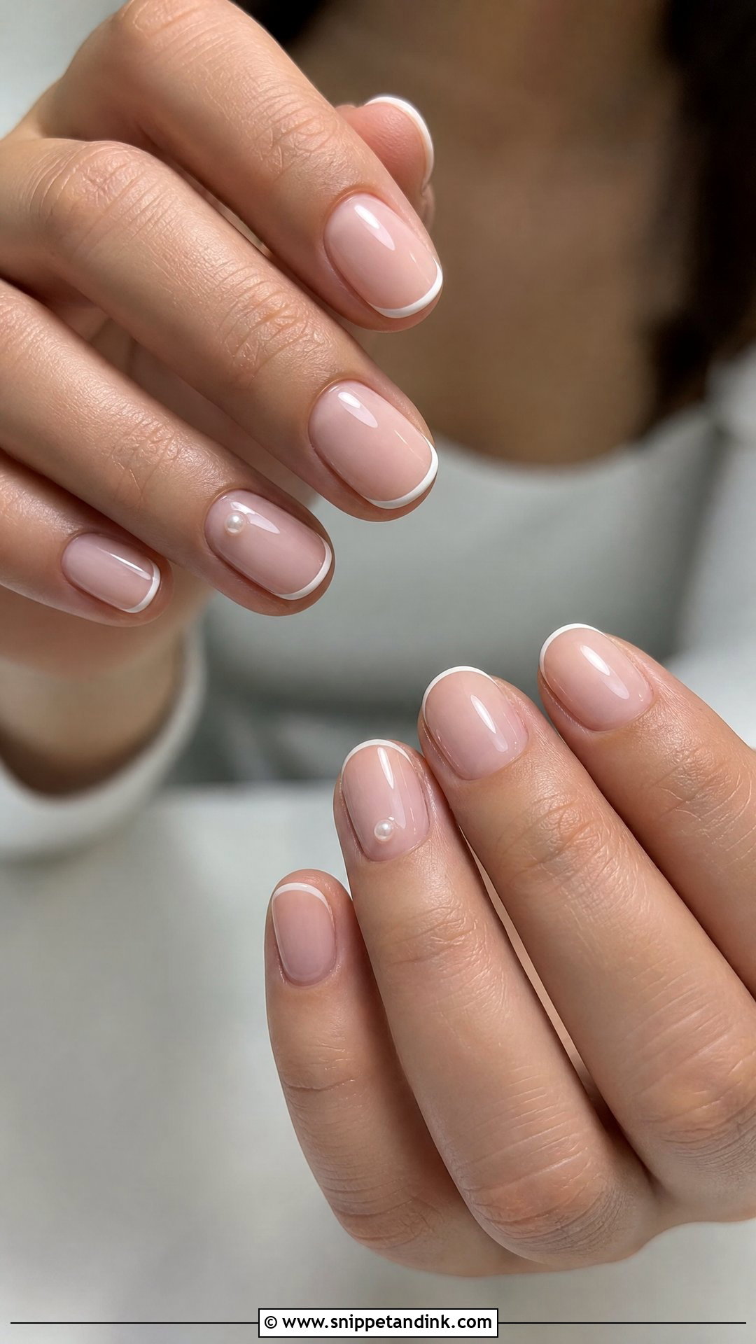 Minimal Wedding Nails - Snippet and Ink - 25 Wedding Nail Designs