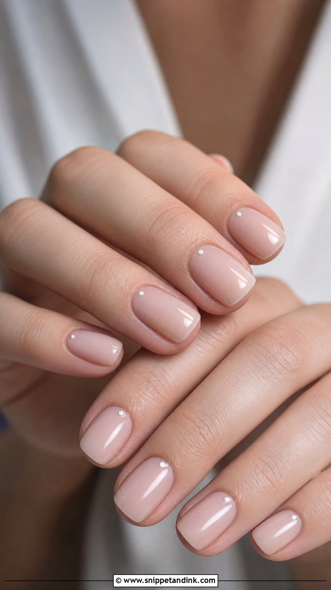 Minimal Wedding Nails - Snippet and Ink - 35 Wedding Nails Design