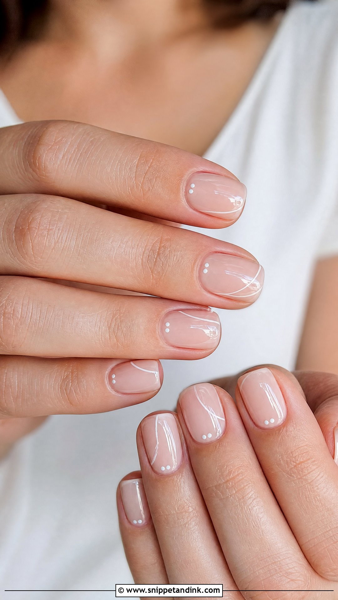 Minimal Wedding Nails - Snippet and Ink - 35 Wedding Nails for Bride
