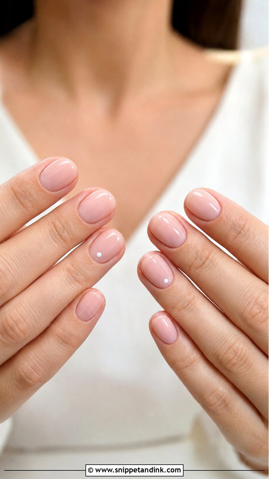 Minimal Wedding Nails - Snippet and Ink - 20 Nail Idea for Wedding Ideas