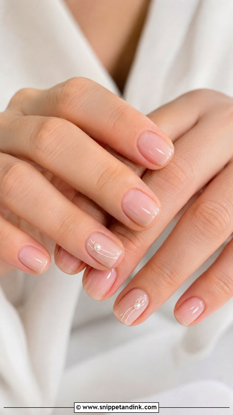 Minimal Wedding Nails - Snippet and Ink - 20 Nail Ideas for a Wedding