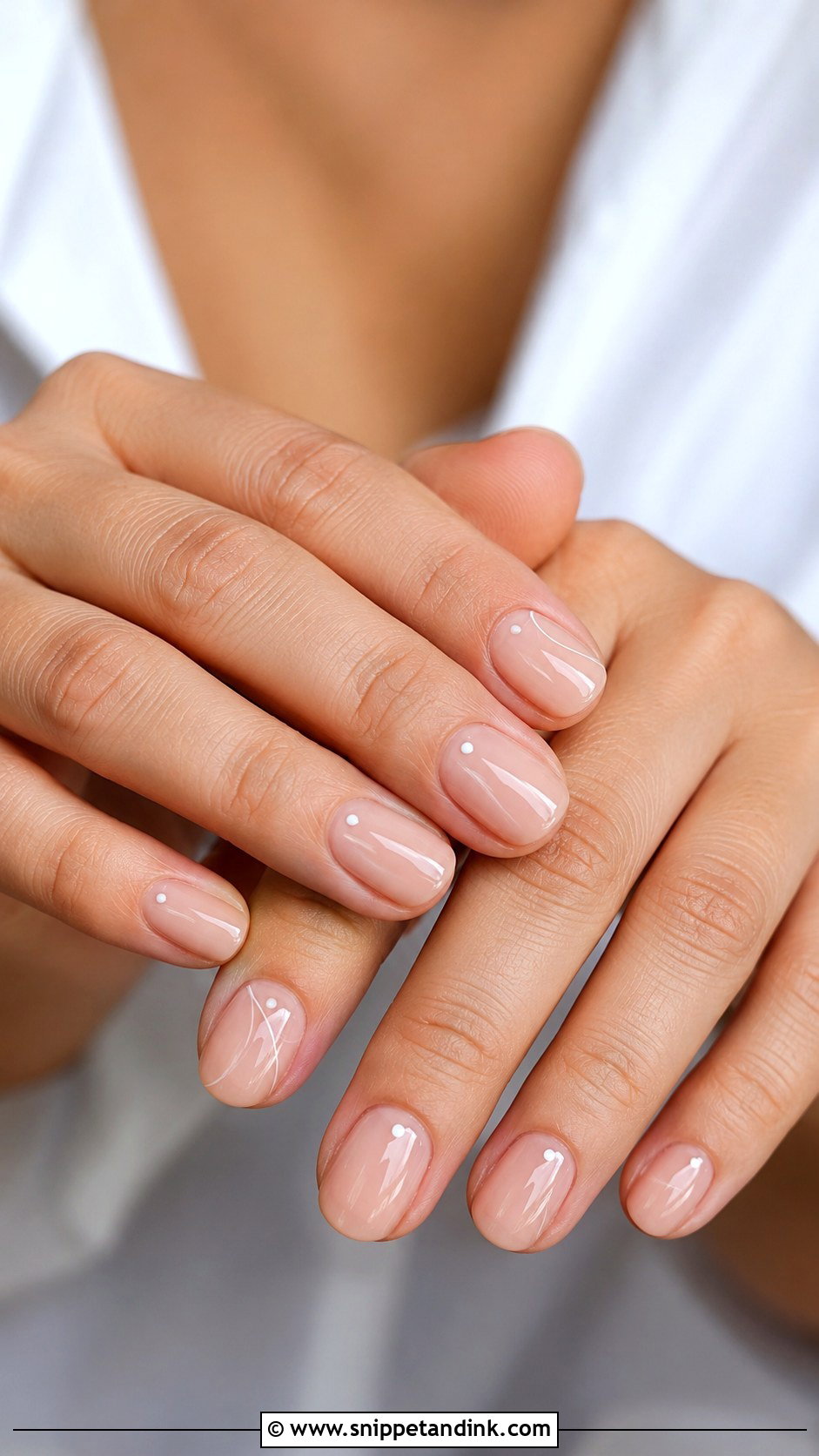 Minimal Wedding Nails - Snippet and Ink - 20 Modern Wedding Nails