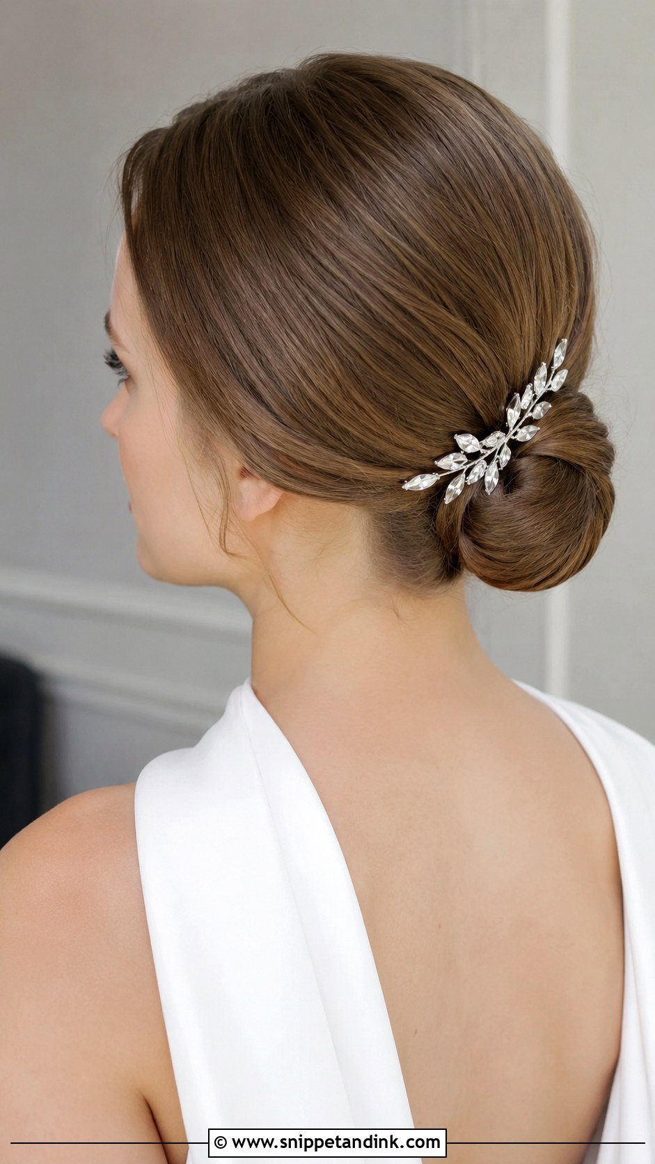 Minimalist Hair Comb for Simple Updos - Snippet and Ink - 20 Wedding Hair Comb Ideas