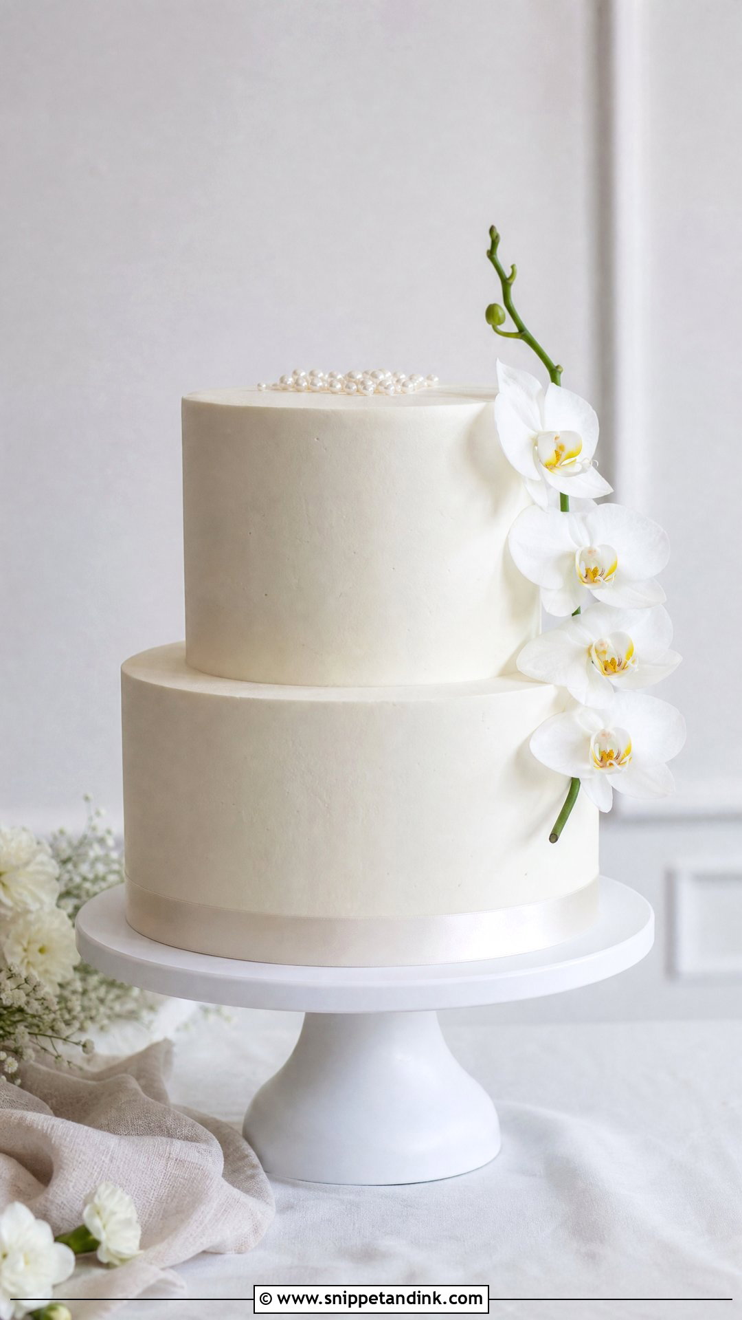 Minimalist Wedding Cake - Snippet and Ink - 20 Nice Cake Ideas for Wedding