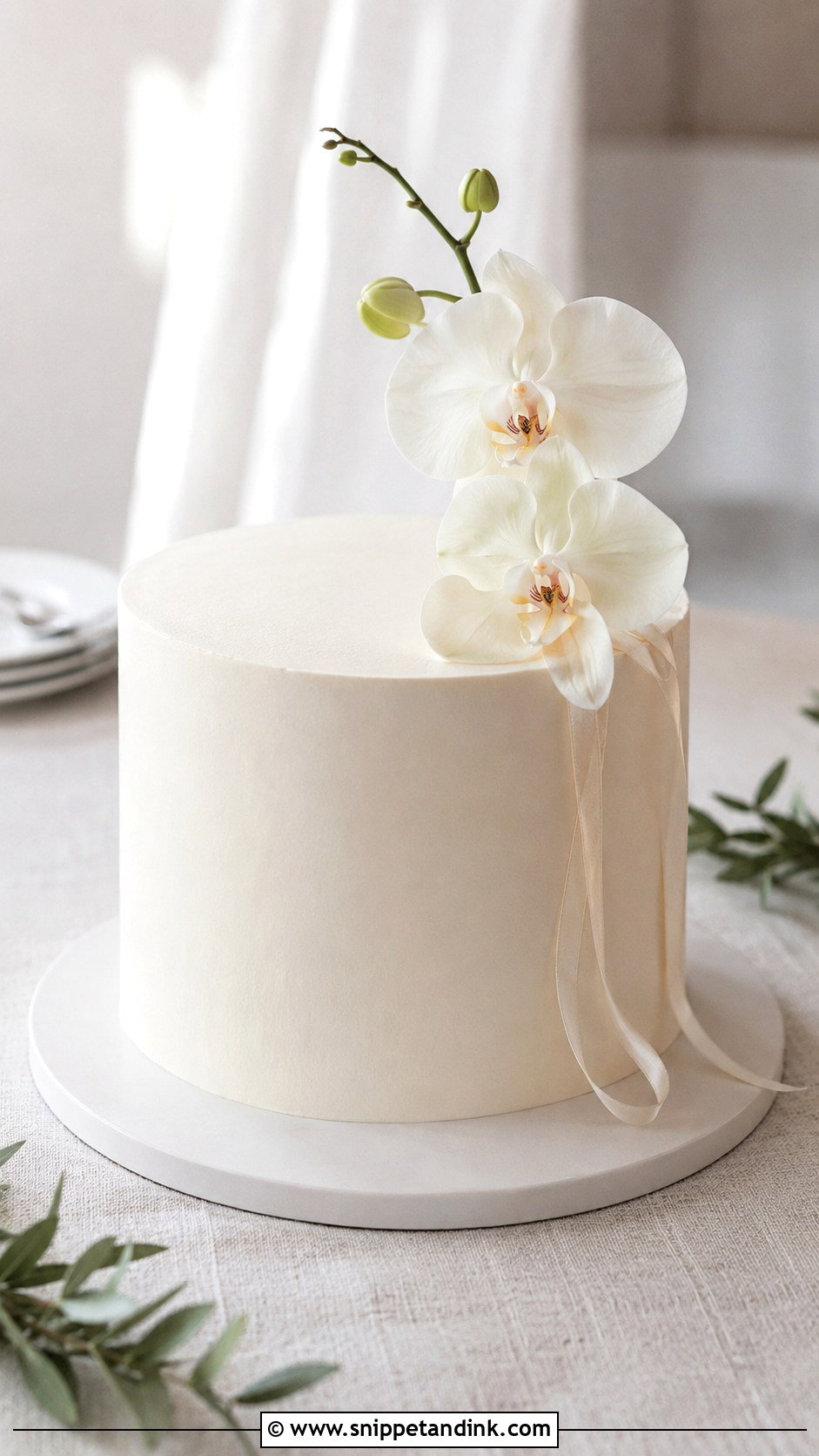 Minimalist Wedding Cake Plate - Snippet and Ink - 20 Wedding Cake Plate Ideas