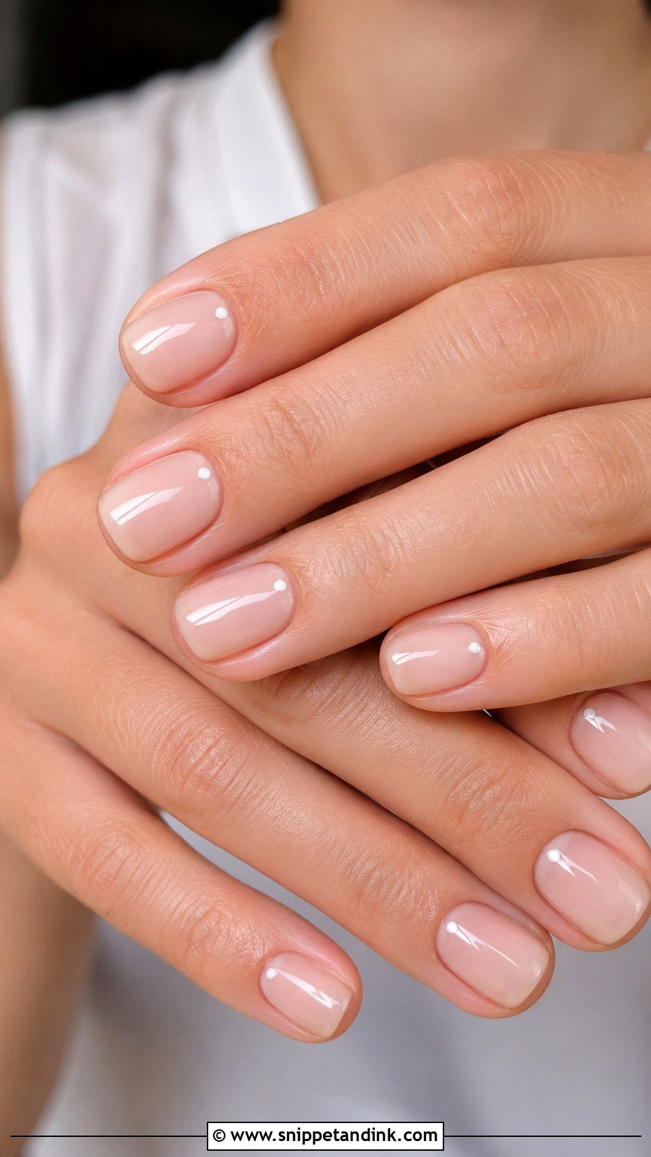 Minimalist Wedding Nails - Snippet and Ink - 30 Best Wedding Nails Brides
