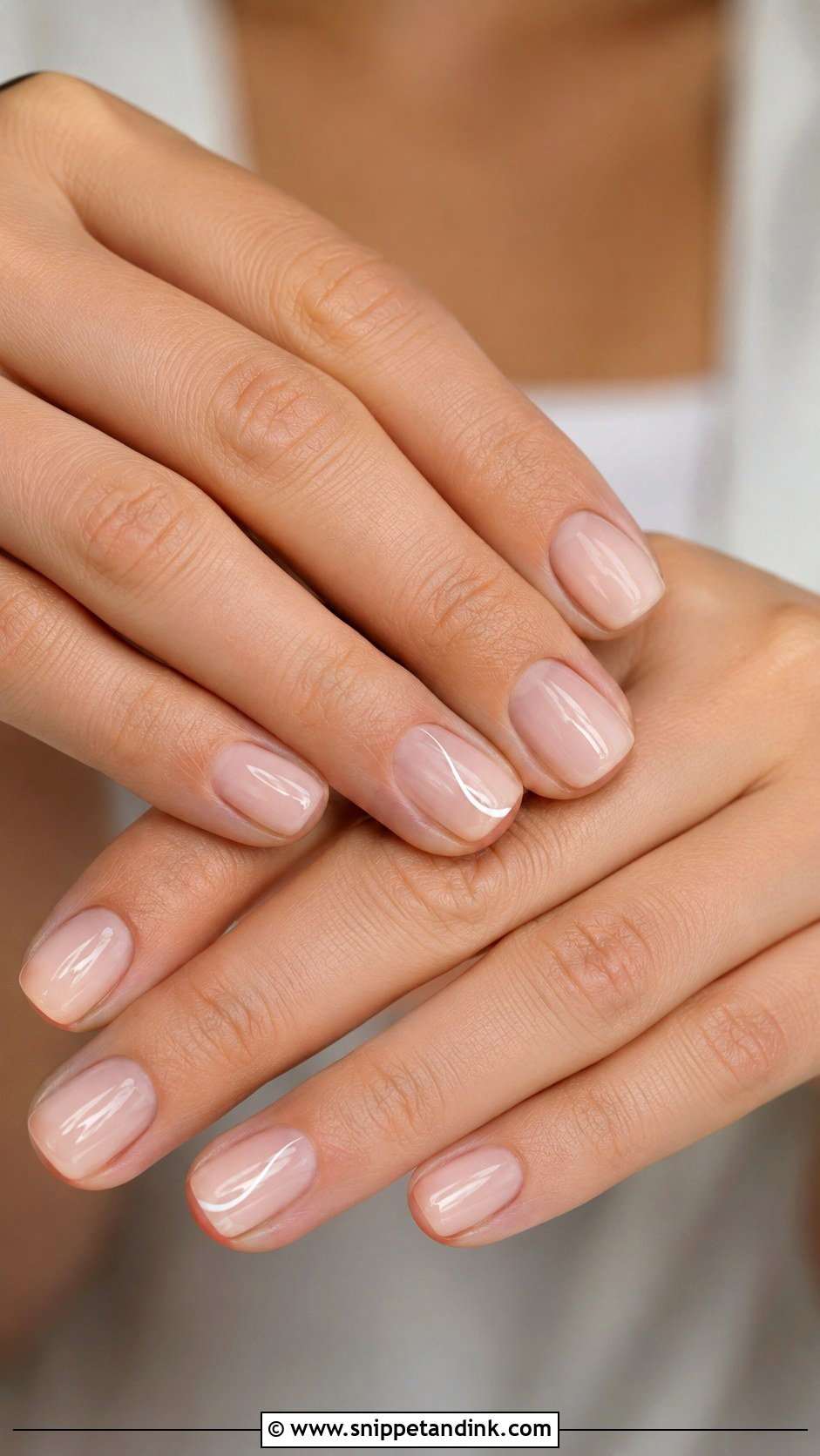 Minimalist Wedding Nails - Snippet and Ink - 20 Wedding Nails Art