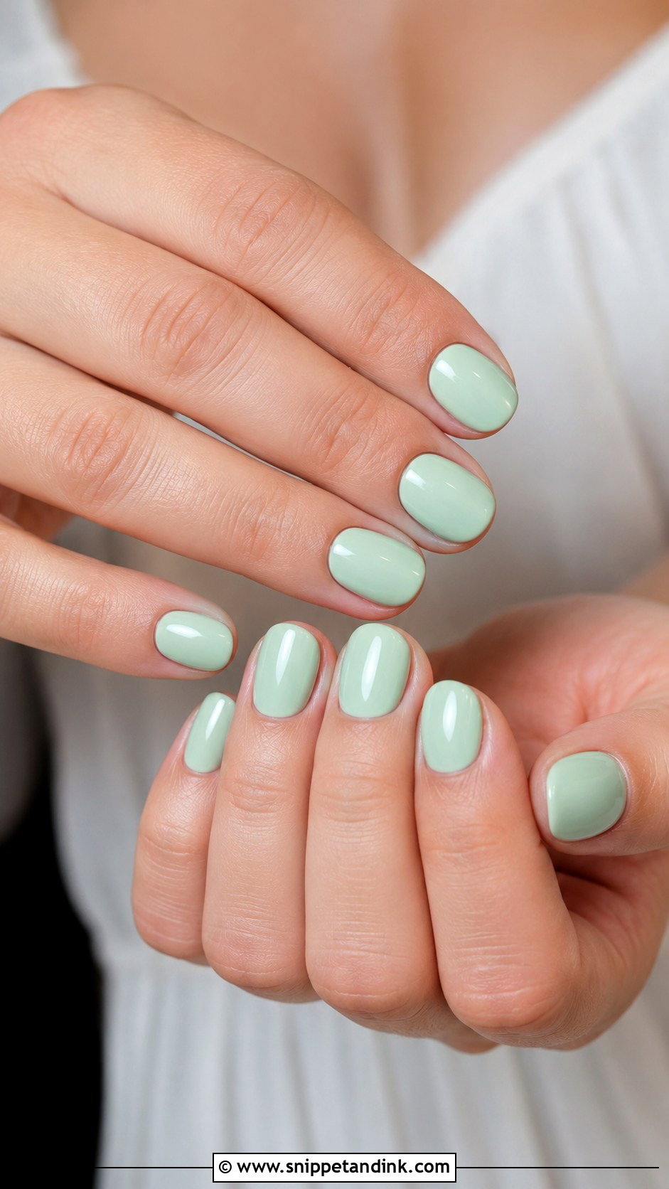 Mint Green Bridesmaid Nails - Snippet and Ink - 20 Green Bridesmaid Nails