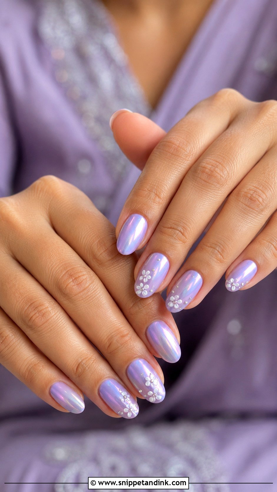 Mirror Work Indian Wedding Guest Nails - Snippet and Ink - 20 Indian Wedding Guest Nails