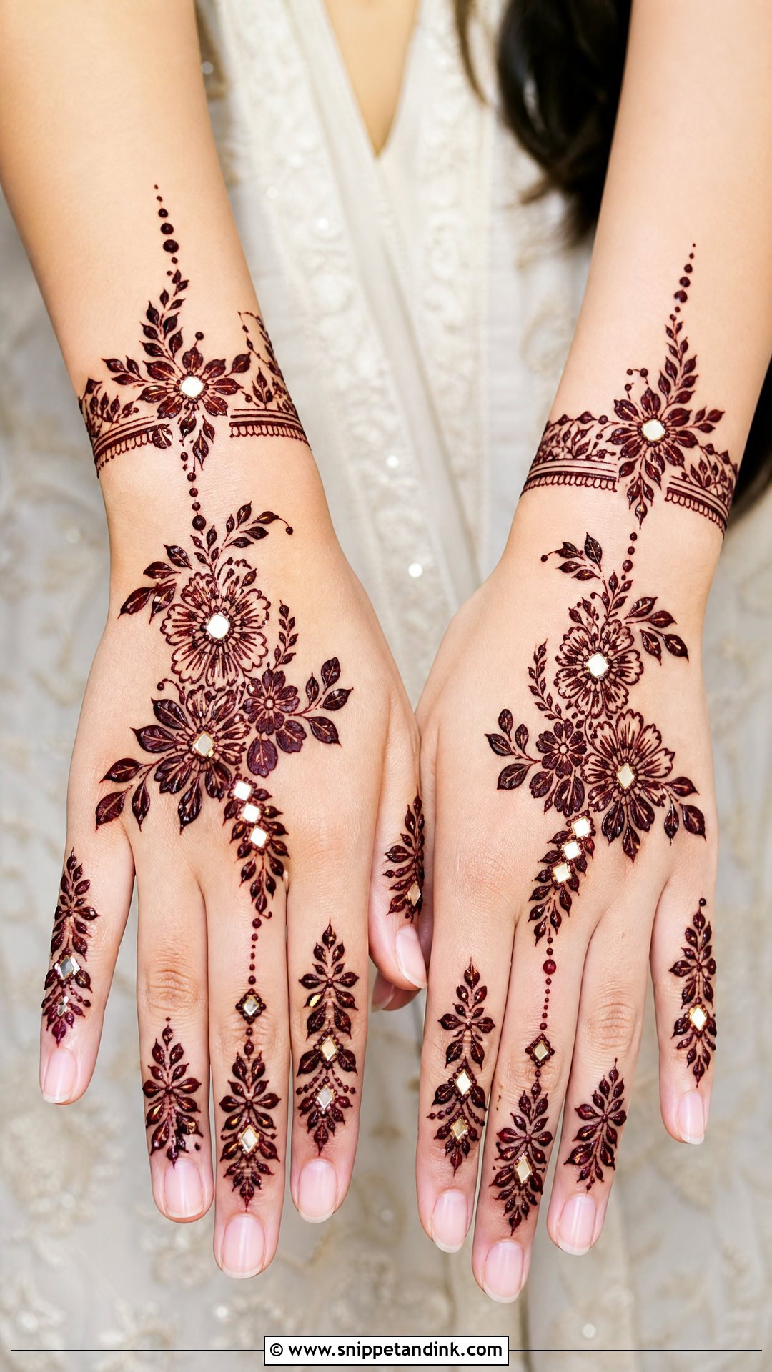 Mirror Work Mehendi Dress For Bride - Snippet and Ink - 25 Mehendi Dress for Bride Ideas
