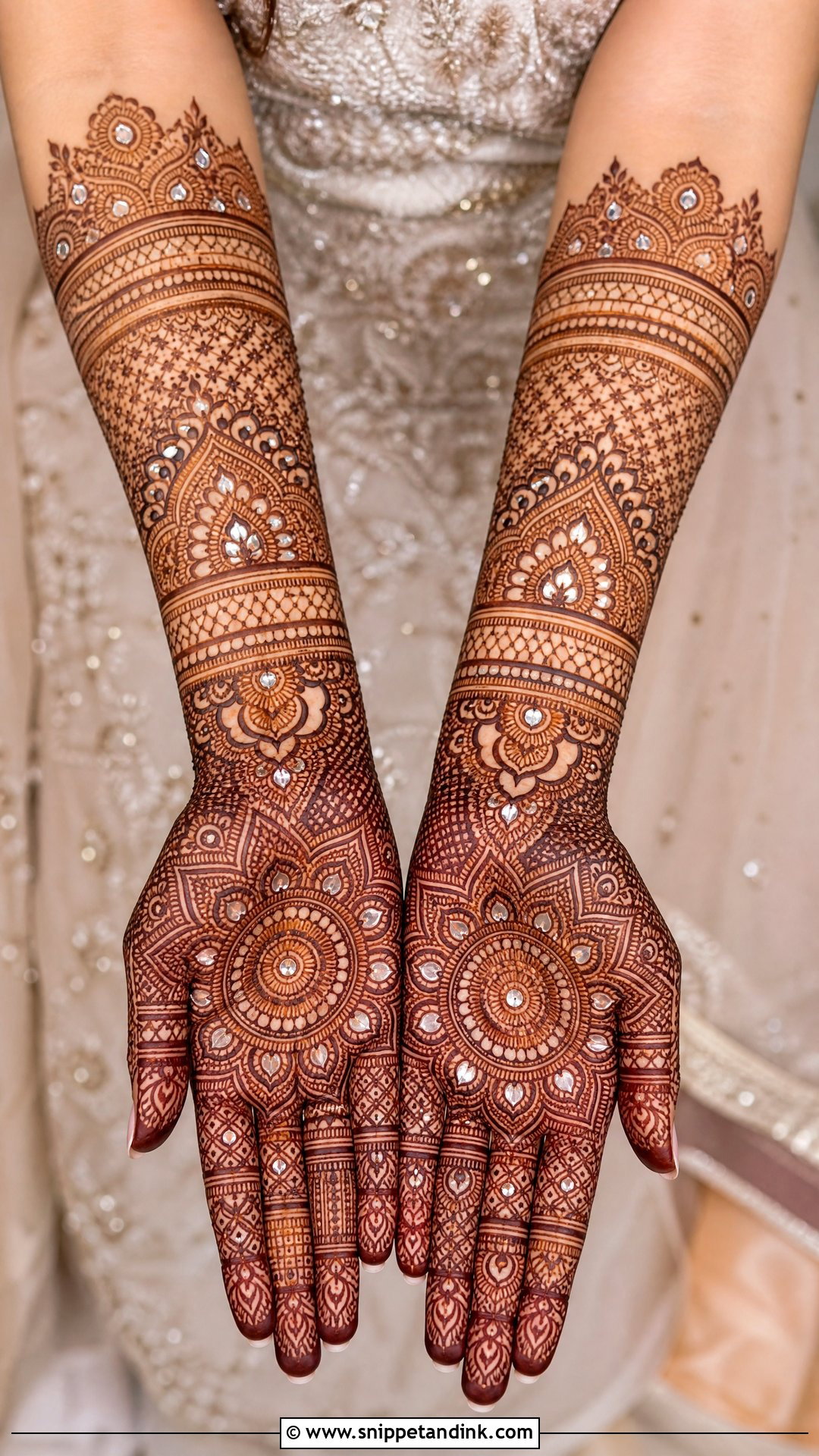 Mirror Work Mehendi Outfit For Bride - Snippet and Ink - 20 Mehendi Function Outfit Brides Ideas