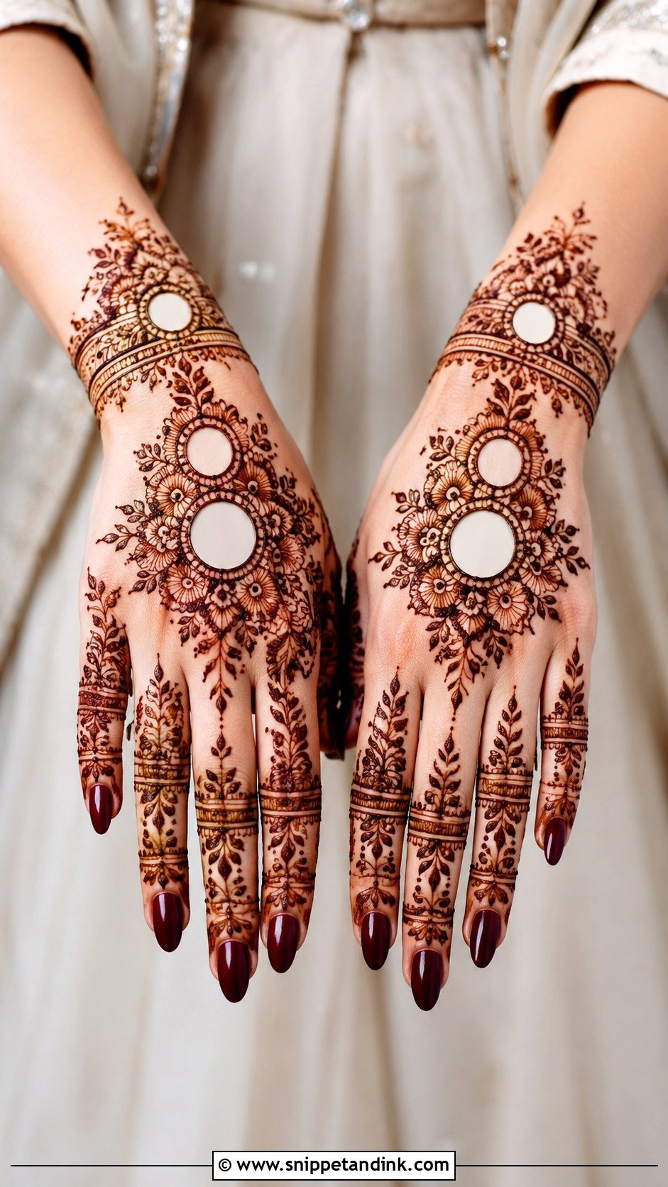 Mirror Work Mehndi Outfit For Bride - Snippet and Ink - 35 Mehndi Dress for Bride Ideas