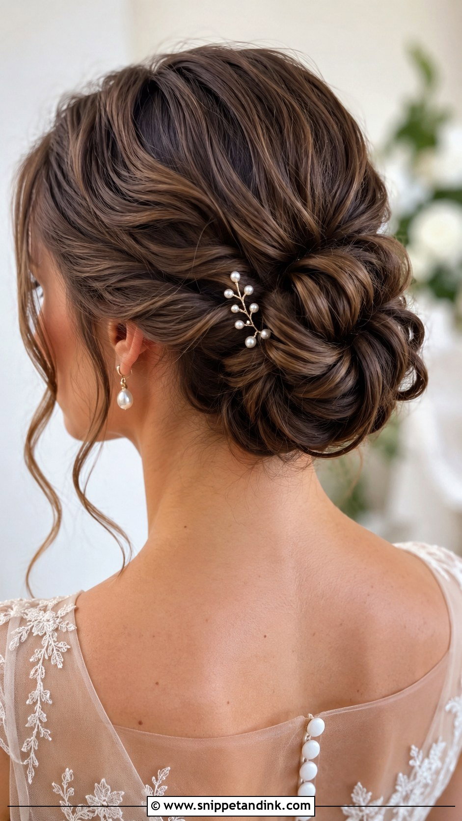 Mocha Brown Wedding Hair Color - Snippet and Ink - 20 Wedding Hair Color Ideas
