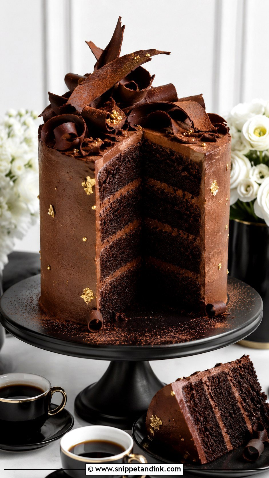 Mocha Espresso Wedding Cake Mix - Snippet and Ink - 20 Wedding Cake Mix Ideas