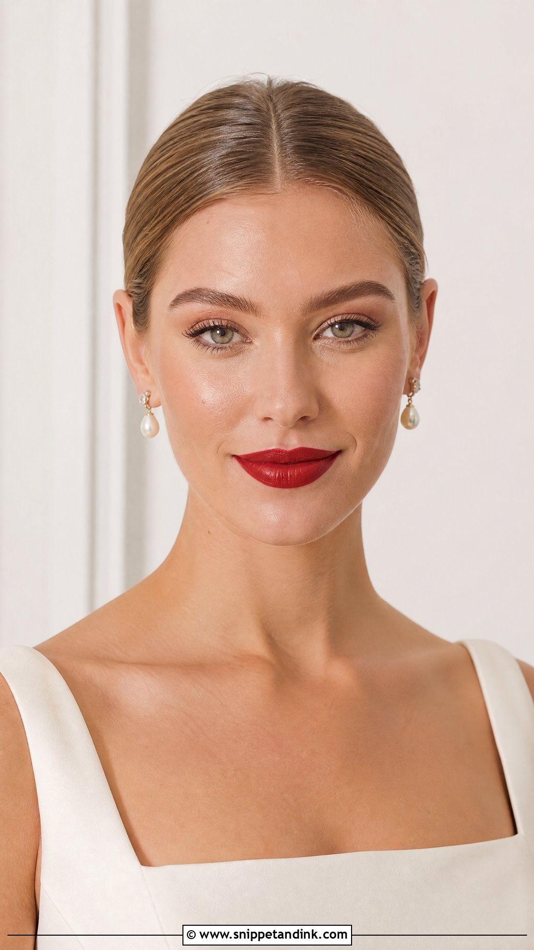 Modern Bridal Makeup Red Lips - Snippet and Ink - 30 Bridal Makeup Red Lips