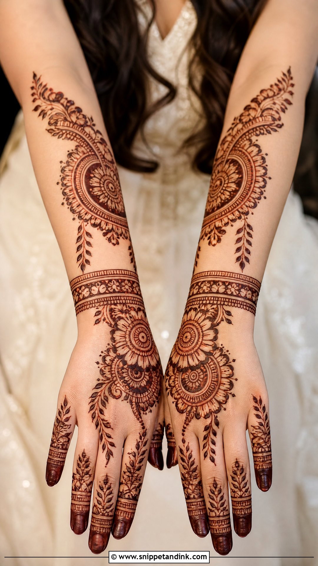 Modern Bridal Mehndi Design - Snippet and Ink - 20 Unique Bridal Mehndi Mehandi Designs for Hands