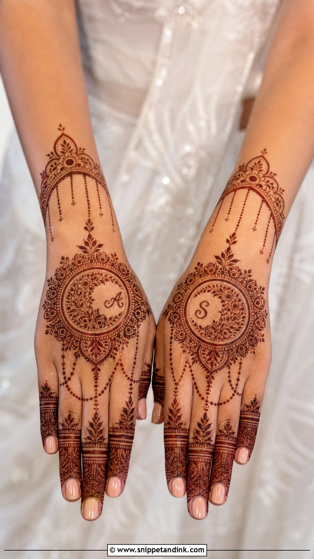 Modern Bridal Mehndi Design - Snippet and Ink - 25 Dulhan Bridal Henna Mehndi Designs