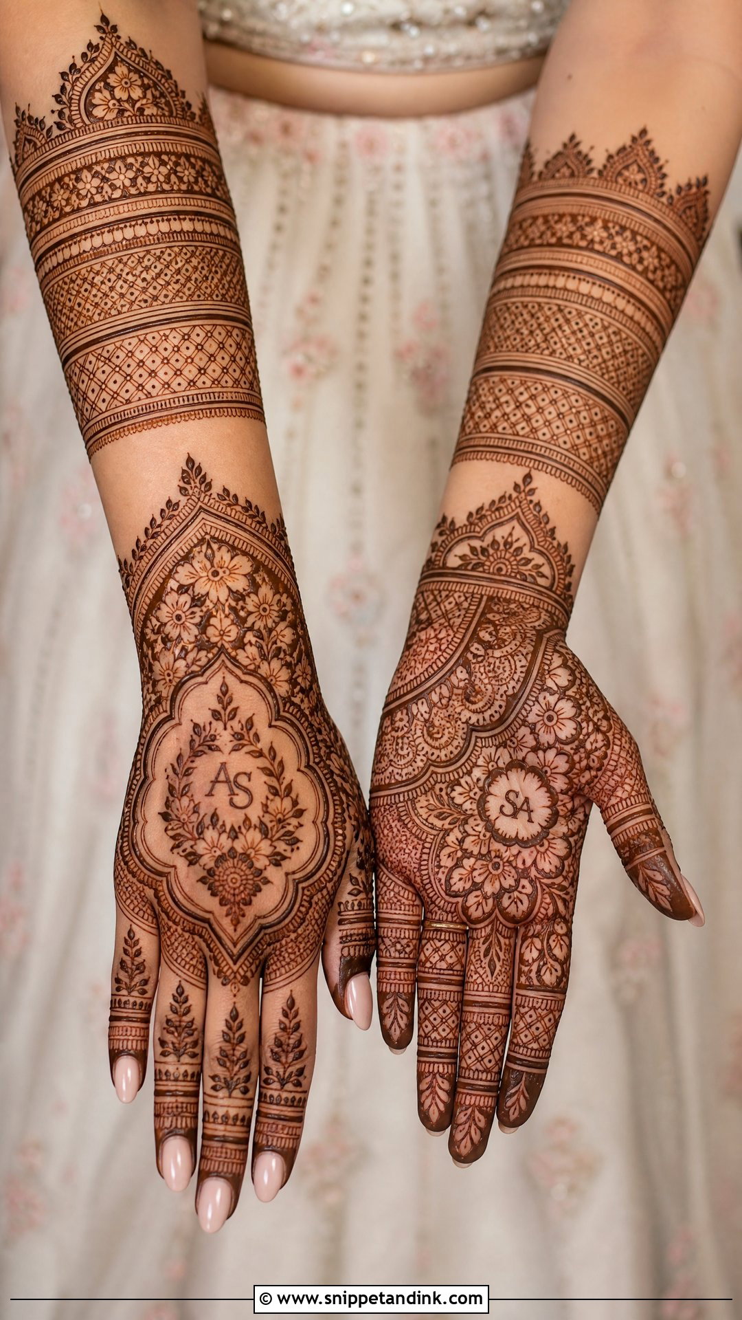 Modern Bridal Mehndi Design - Snippet and Ink - 25 Mehndi Designs for Marriage