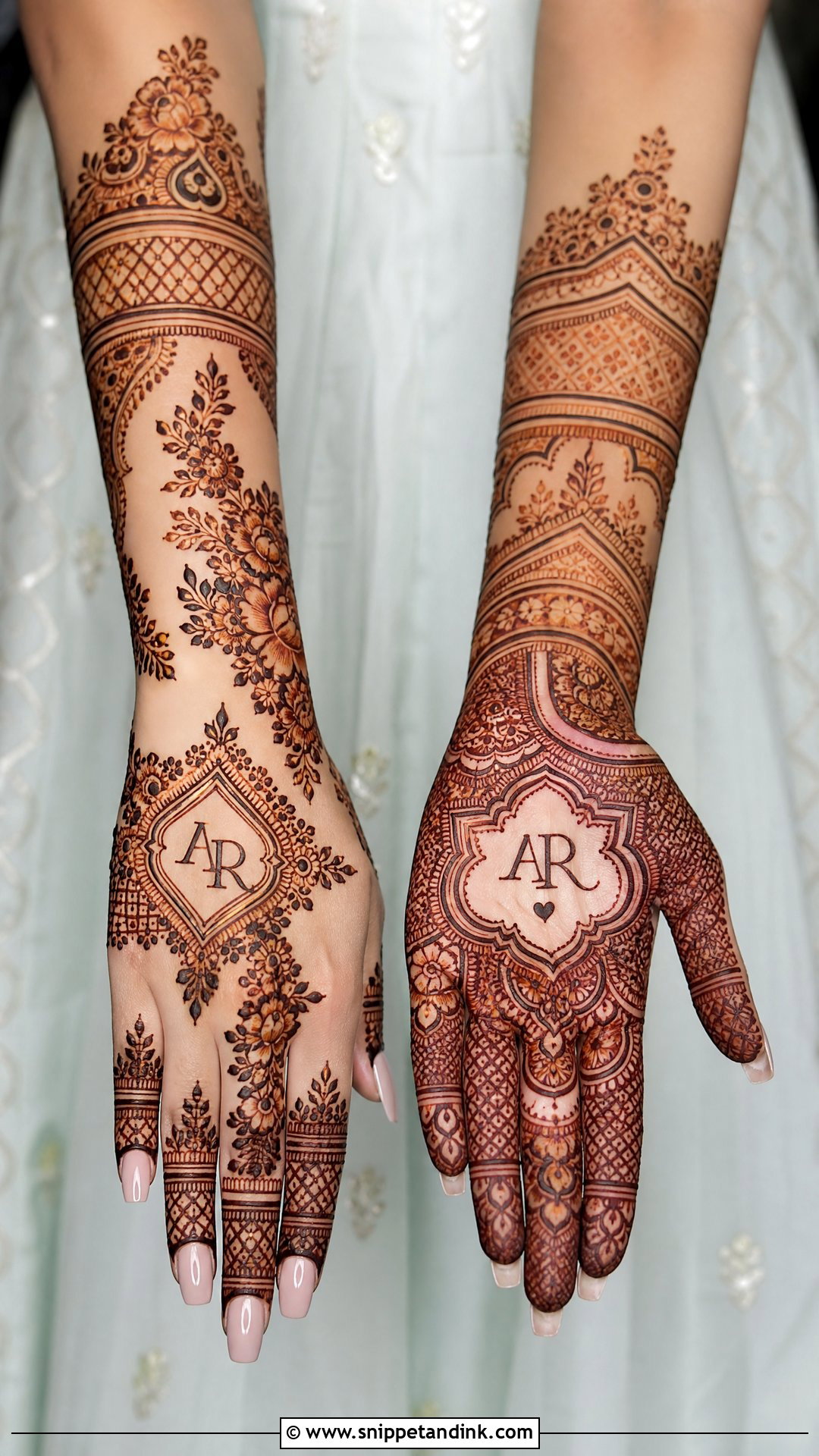 Modern Bridal Mehndi Design - Snippet and Ink - 25 Wedding Mehndi Mehandi Design for Bride Ideas