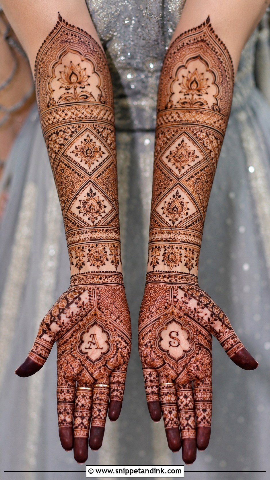 Modern Bridal Mehndi Design - Snippet and Ink - 30 Bridal Wedding Mehendi Designs