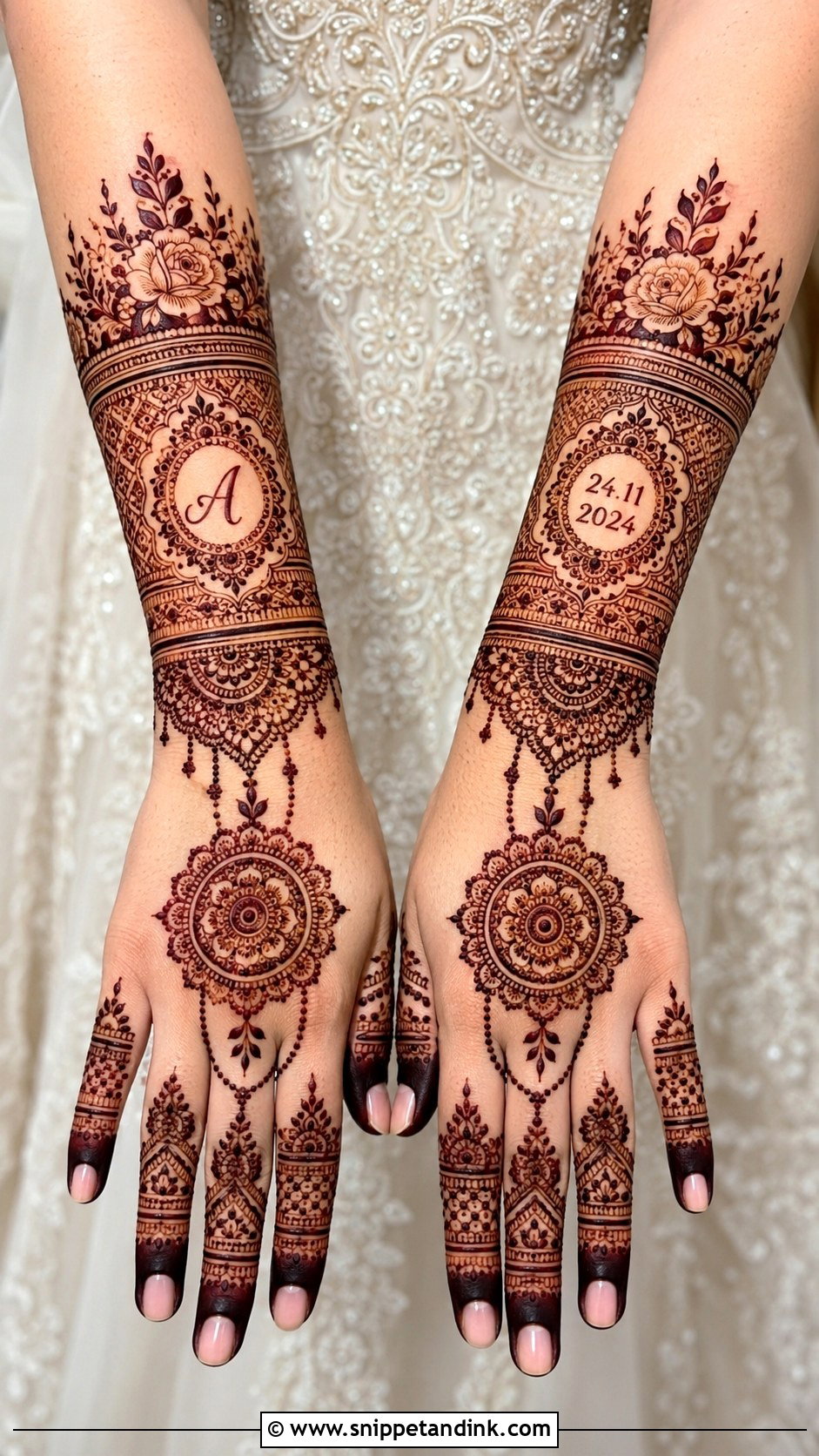 Modern Bridal Mehndi Design - Snippet and Ink - 35 Mehndi Design Pictures Ideas