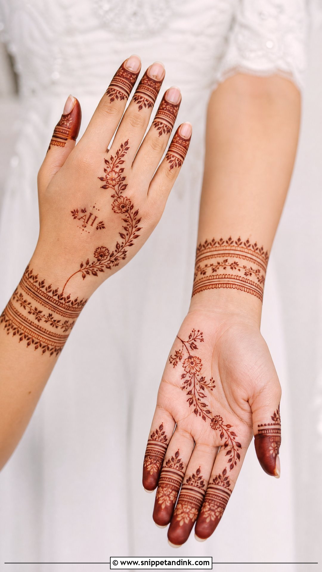 Modern Bridal Mehndi Design - Snippet and Ink - 20 Bridal Mehndi Latest Design Ideas