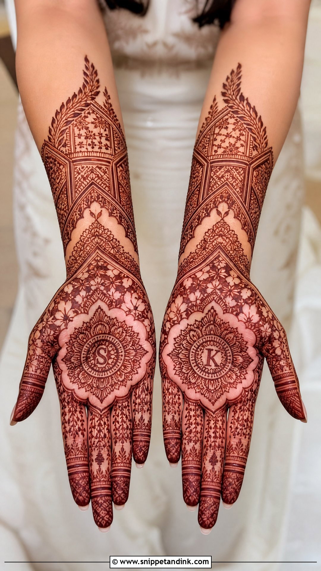 Modern Bridal Mehndi - Snippet and Ink - 20 Indian Bridal Mehndi Designs Brides