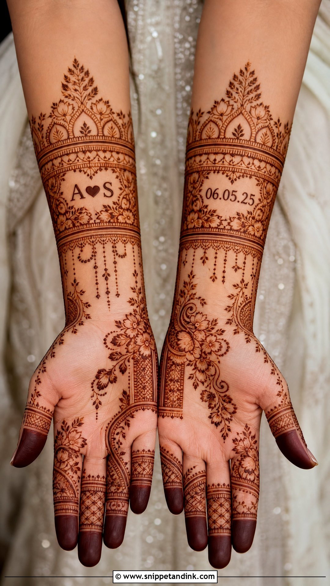 Modern Dulhan Mehndi Design - Snippet and Ink - 30 Dulhan Mehndi Designs Indian Weddings