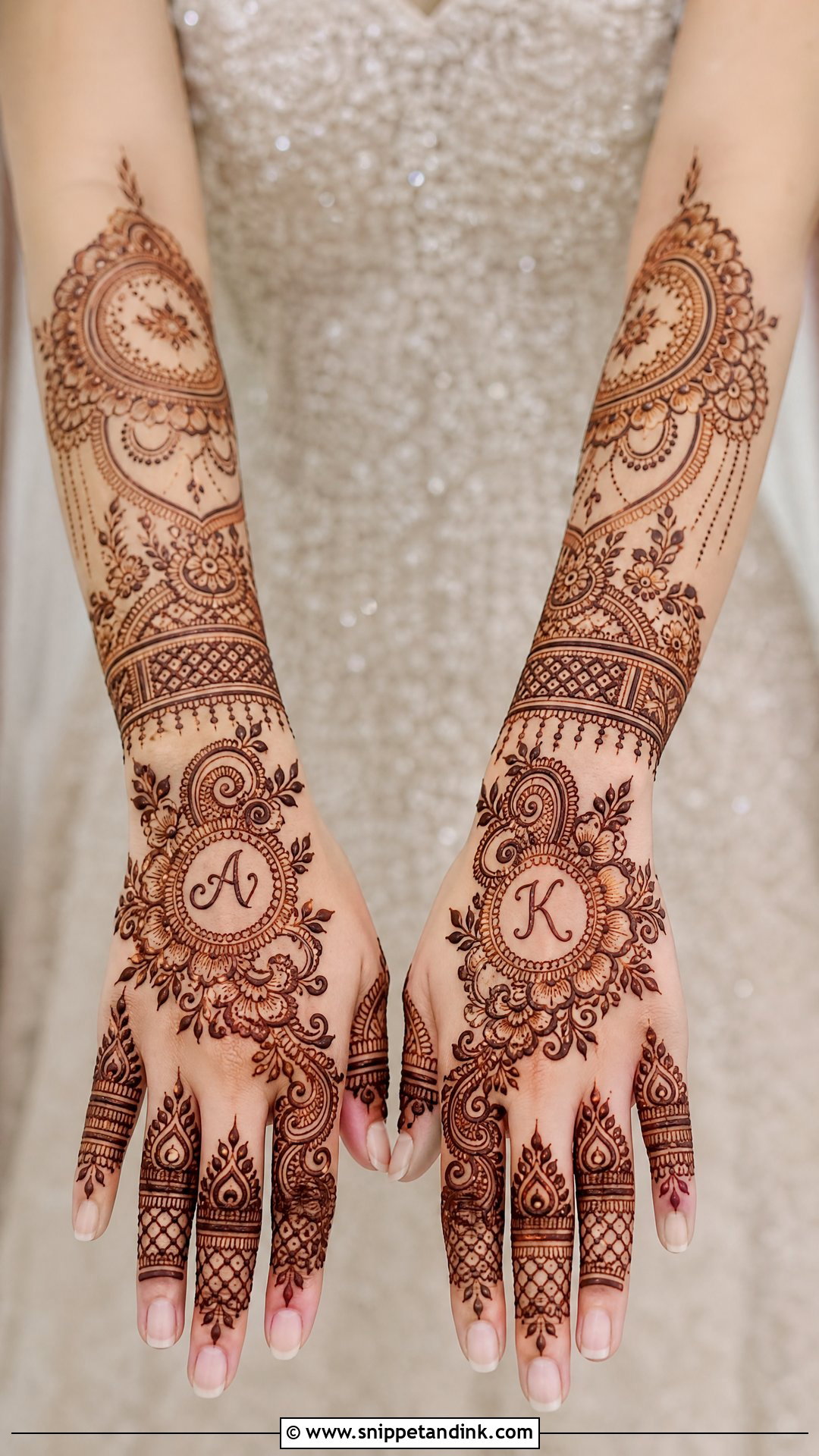 Modern Dulhan Mehndi Design - Snippet and Ink - 20 Mehndi Dulhan Design Ideas