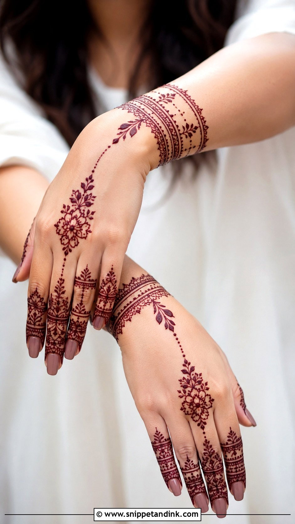 Modern Fancy Mehndi Design - Snippet and Ink - 35 Fancy Mehndi Designs