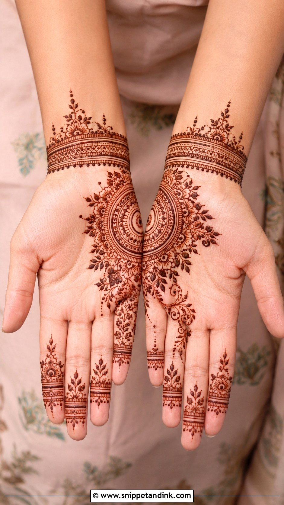 Modern Front Hand Mehndi Design - Snippet and Ink - 35 Front Hand Mehndi Design Ideas