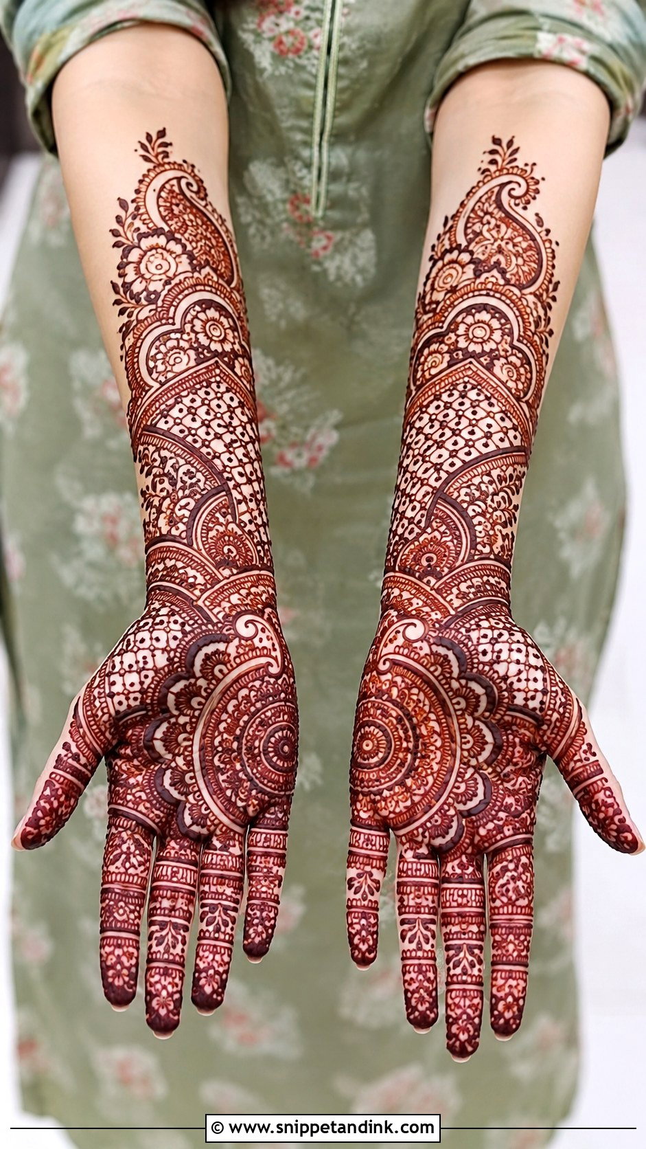 Modern Full Hand Mehndi Design - Snippet and Ink - 35 New Style Mehndi Design Ideas