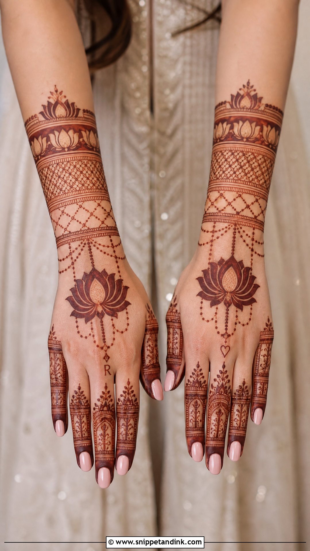 Modern Indian Bridal Mehndi Design - Snippet and Ink - 20 Indian Mehandi Design for Bridal Ideas