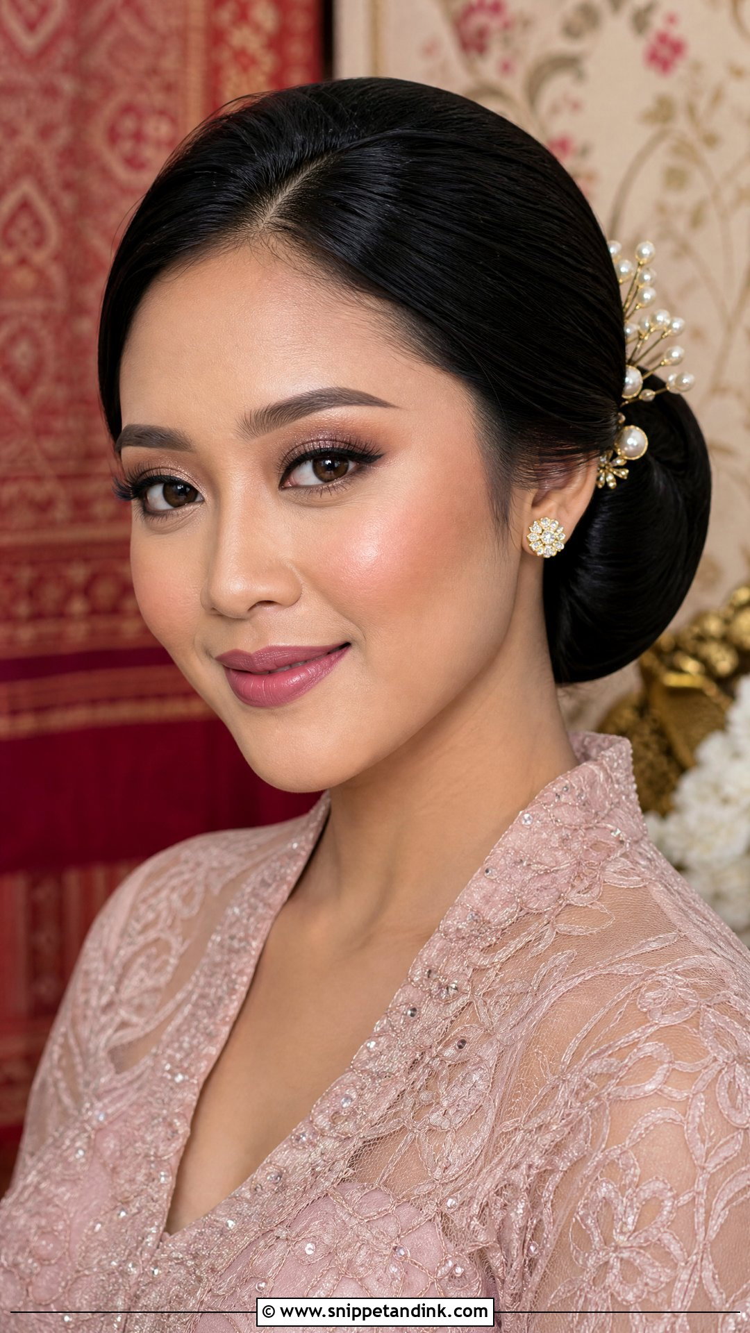 Modern Kebaya Wedding Makeup - Snippet and Ink - 20 Indonesia Wedding Makeup Ideas