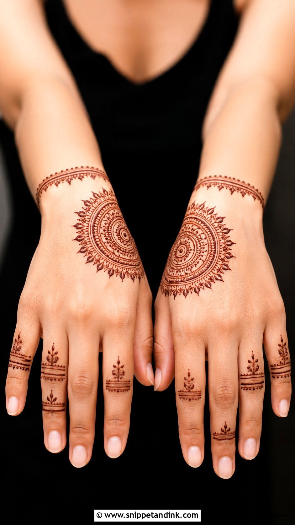 Modern Mandala Mehndi Design - Snippet and Ink - 35 Mandala Mehndi Design Ideas