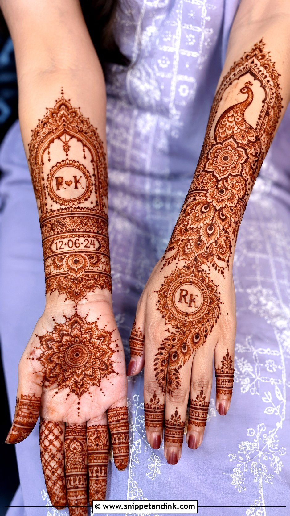 Modern Marwari Mehndi Design - Snippet and Ink - 30 Marwari Mehndi Design Ideas