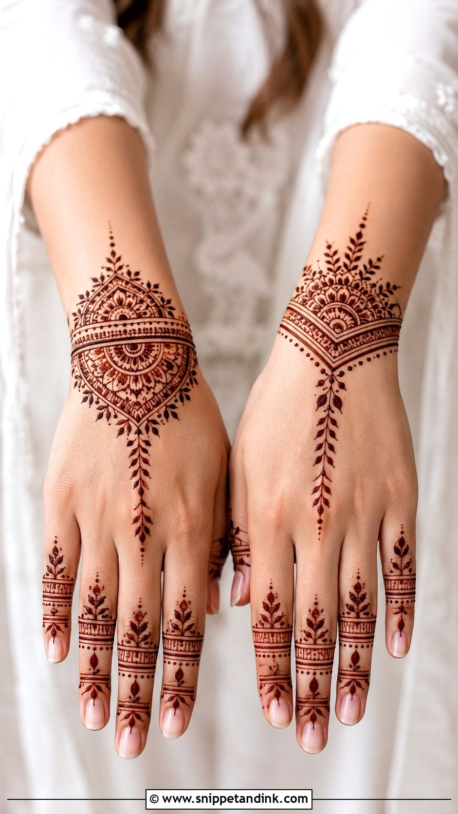 Modern Mehndi Design - Snippet and Ink - 35 Beautiful Mehndi Design Ideas